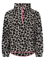 Zwillingsherz Bluza polarowa "Leo Classic" w kolorze szarym rozmiar: XL. Szare bluzy bez kaptura damskie Zwillingsherz, xl, z polaru. Za 149.31 zł.