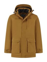 MGO leisure wear Parka "Mason" w kolorze karmelowym rozmiar: M. Brązowe parki męskie MGO leisure wear, m, bez wzorów. Za 434.99 zł.