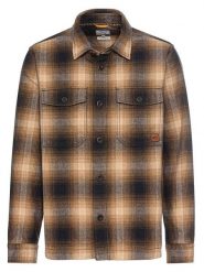 Camel Active Koszula w kolorze jasnobrązowym rozmiar: L. Brązowe koszule męskie Camel Active, l, bez wzorów, z bawełny, bez kołnierzyka, bez ramiączek. Za 197.17 zł.