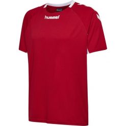 Koszulka sportowa z krótkim rękawem męska Hummel Core Team Jersey S/S. Brązowe t-shirty sportowe męskie HUMMEL, m, z jersey, bez ramiączek, do piłki nożnej. Za 37.00 zł.