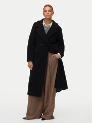 Vero Moda Kożuch Teresa 10333681 Czarny Regular Fit. Czarne futra damskie Vero Moda, l. Za 249.99 zł.