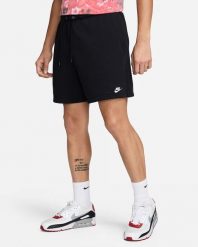Spodnie sportowe męskie Nike FN3520010. Czarne szorty męskie Nike, m, z materiału. Za 229.00 zł.