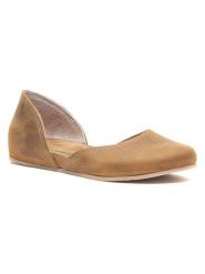 Comfortfusse Skórzane baleriny w kolorze jasnobrązowym rozmiar: 37. Brązowe baleriny damskie Comfortfusse, bez wzorów, ze skóry, bez obcasa. Za 252.99 zł.