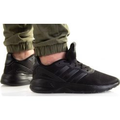Buty adidas Nebzed GX4274 czarne. Czarne buty sportowe na co dzień męskie z gumy, bez zapięcia. Za 417.33 zł.