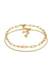 Elli PREMIUM Damski zestaw Basic 2 częściowy ze srebra próby 925 Sterling Silver Bransoletki 1 ct. Szare bransoletki damskie Elli PREMIUM, srebrne. Za 322.14 zł.
