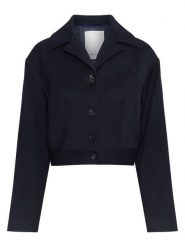 MOSS COPENHAGEN Kurtka koszulowa "Mynthe" w kolorze granatowym rozmiar: S. Niebieskie kurtki damskie MOSS COPENHAGEN, s, bez wzorów, bez kaptura. Za 332.24 zł.