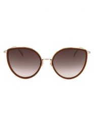 Levi's Damskie okulary przeciwsłoneczne w kolorze złoto-brązowym rozmiar: 56. Brązowe okulary przeciwsłoneczne damskie Levi's. Za 169.95 zł.
