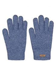 Barts Rękawiczki "Bridgey" w kolorze niebieskim rozmiar: onesize. Niebieskie rękawiczki damskie Barts, bez wzorów, prążkowane. Za 117.45 zł.