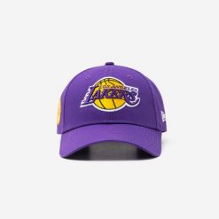 Czapka z daszkiem do koszykówki New Era NBA Los Angeles Lakers. Czapki męskie New Era, bez wzorów, klasyczne. Za 119.99 zł.