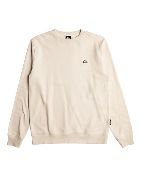 Bluza dla Chłopcy BASIC. Białe bluzy bez kaptura męskie Quiksilver, m, z bawełny. Za 129.99 zł.