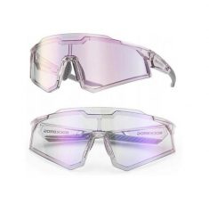 Okulary sportowe unisex Rockbros 14110006006 z fotochromem. Okulary przeciwsłoneczne męskie ROCKBROS, z gumy. Za 123.00 zł.