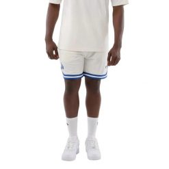 Krótki oversized Los Angeles Dodgers New Era NBA MLB Arch. Białe szorty męskie New Era, xl, z materiału, na fitness i siłownię. Za 301.50 zł.