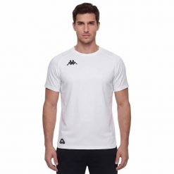 Koszulka Kappa Igemo Pro. Niebieskie t-shirty sportowe męskie Kappa, xl, z materiału, bez ramiączek, na fitness i siłownię. Za 257.00 zł.