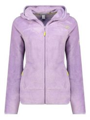 Geographical Norway Kurtka polarowa "Upalood" w kolorze lawendowym rozmiar: M. Różowe kurtki damskie Geographical Norway, m, bez wzorów, z polaru, bez kaptura. Za 126.15 zł.