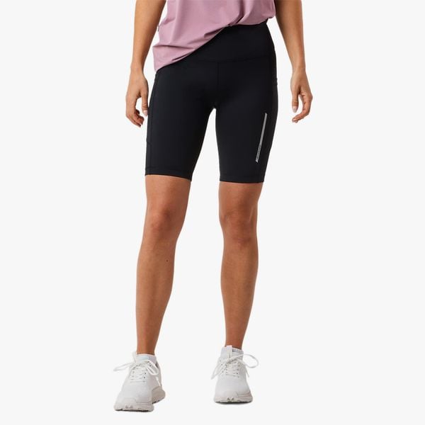 Krótkie legginsy treningowe damskie Swedemount Core Pocket Tights szybkoschnące. Czarne legginsy damskie SWEDEMOUNT, bez wzorów, z tkaniny, do biegania. W wyprzedaży za 95.00 zł.