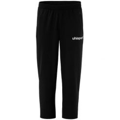 Spodnie do biegania Uhlsport Evo. Białe spodnie materiałowe męskie UHLSPORT, bez wzorów, z elastanu, sportowe. Za 212.95 zł.