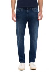 Męskie Spodnie Jeansowe Mustang Style Vegas Slim Denim Blue 1016309 5000 502. Niebieskie spodnie materiałowe męskie Mustang, bez wzorów, z denimu. Za 219.99 zł.