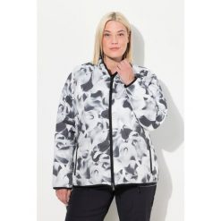 Damskie Dwustronna kurtka funkcyjna HYPRAR wodoodporna z recyklingu. Czarne kurtki damskie Ulla Popken, plus size, bez wzorów, z materiału, bez kaptura. W wyprzedaży za 543.99 zł.