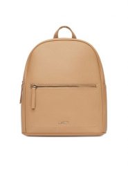 JENNY Plecak JNY-M-013-07 Brązowy. Brązowe plecaki damskie Jenny, bez wzorów, ze skóry. Za 149.99 zł.