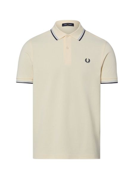 Fred Perry koszulka polo Mężczyźni Bawełna beżowy, M. Brązowe koszulki polo męskie Fred Perry, m, bez wzorów, z bawełny, bez ramiączek. Za 499.95 zł.