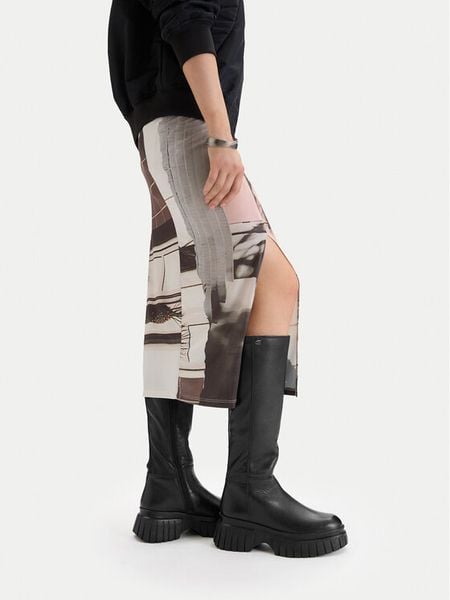 G-Star Raw Kozaki CEO-WI33-CS555-KIWI-16 Czarny. Czarne kozaki damskie G-Star, ze skóry, bez obcasa, na płaskiej podeszwie. Za 549.99 zł.