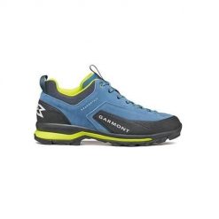 Buty trekkingowe męskie Garmont Dranotrail. Niebieskie buty trekkingowe męskie Garmont, z materiału, bez zapięcia, trekkingowe. Za 665.00 zł.