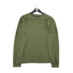 Second life - Sweter męski Polo Ralph Lauren Bear - Jak nowy. Zielone swetry męskie Ralph Lauren, l, bez wzorów, z materiału, bez kołnierzyka. Za 212.96 zł.