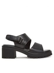 G-Star Raw Sandały WB-TILDE-24 Czarny. Czarne sandały damskie G-Star Raw, bez wzorów, ze skóry, bez obcasa, na słupku. Za 259.99 zł.