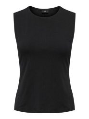 JDY Top w kolorze czarnym rozmiar: S. Czarne topy damskie JDY, s, bez wzorów, bez kołnierzyka. Za 60.95 zł.
