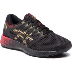 Buty ASICS - RoadHawk FF 2 1012A503 Black/Rich Gold 001. Czarne obuwie do biegania damskie Asics, do biegania. W wyprzedaży za 299.00 zł.