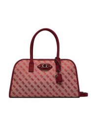 Guess Torebka Samantha HWJG23 13060 Bordowy. Czerwone torebki klasyczne damskie Guess, z aplikacjami, z materiału, bez dodatków. Za 634.99 zł.