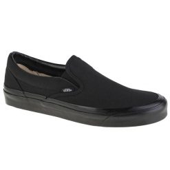 Buty sportowe do chodzenia męskie, Vans Classic Slip-On. Czarne buty sportowe na co dzień męskie Vans, z gumy, bez zapięcia, trekkingowe, Vans Classic. Za 199.99 zł.