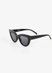 Okulary przeciwsłoneczne. Czarne okulary przeciwsłoneczne damskie bonprix. Za 24.99 zł.