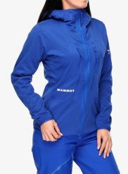 Kurtka ocieplana damska Mammut Eiger Nordwand IN Flex Air Hooded Jacket. Niebieskie kurtki damskie Mammut, s, bez wzorów, z materiału, bez kaptura. Za 1,286.99 zł.