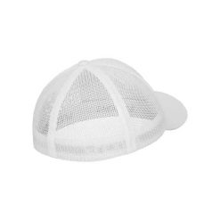 Czapka Flexfit Trucker. Białe czapki męskie FLEXFIT, bez wzorów, z bawełny. Za 67.65 zł.