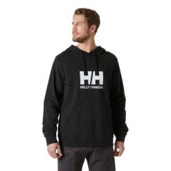 Bluza z kapturem Helly Hansen HH Logo 2.0. Czarne bluzy z kapturem męskie Helly Hansen, m. W wyprzedaży za 295.90 zł.
