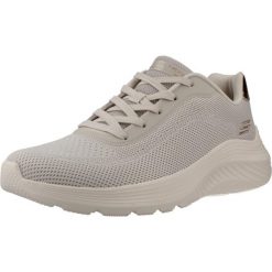 Buty SKECHERS BOBS SQUAD WAVES CURRENT Beżowy. Brązowe obuwie trekkingowe damskie Skechers. Za 243.99 zł.