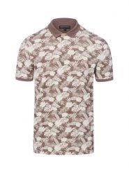 Finshley & Harding koszulka polo Mężczyźni Bawełna brązowy, L. Brązowe koszulki polo męskie Finshley & Harding, na lato, l, bez wzorów, z bawełny, bez ramiączek. Za 129.95 zł.