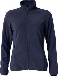Clique Basic Micro Fleece Kurtka damska — 100% poliester antypil – dark navy. Niebieskie kurtki damskie CLIQUE, xl, bez wzorów, z poliesteru, bez kaptura. Za 162.74 zł.