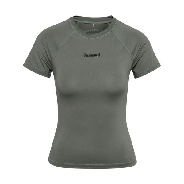 Koszulka damska Hummel Prima. Szare bluzki sportowe damskie HUMMEL, xl, z materiału, bez kołnierzyka, bez ramiączek. Za 167.00 zł.