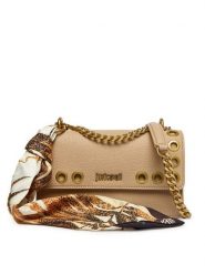 Just Cavalli Torebka 80RA4BF4 ZSB81 Brązowy. Brązowe torebki klasyczne damskie Just Cavalli, bez wzorów, ze skóry, bez dodatków. Za 759.99 zł.