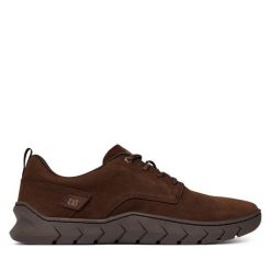 Półbuty CAT Footwear. Brązowe półbuty męskie CAT Footwear, bez zapięcia. Za 519.99 zł.