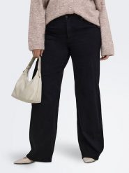 ONLY Carmakoma Dżinsy - Wide leg - w kolorze czarnym rozmiar: 44/L32. Czarne jeansy damskie Only Carmakoma. Za 159.95 zł.