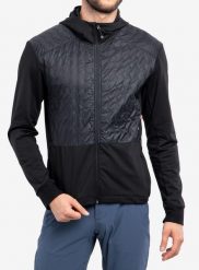 Bluza do biegania Sensor Infinity Zero Jacket. Czarne bluzy z kapturem męskie Sensor, s, z lycry. Za 489.49 zł.