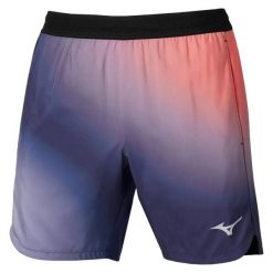 Szorty Mizuno. Niebieskie szorty męskie Mizuno, m, z materiału, na fitness i siłownię. Za 246.00 zł.