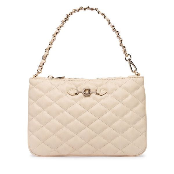 Torebka Guess. Brązowe torebki klasyczne damskie Guess, z aplikacjami, bez dodatków. Za 264.99 zł.