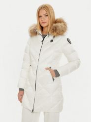 Blauer Płaszcz zimowy 24WBLDK03052 Biały Regular Fit. Białe płaszcze damskie Blauer, na zimę, xl, bez wzorów, z syntetyku. Za 2,029.00 zł.