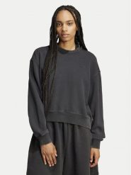 Adidas Bluza Premium Essentials JP2515 Czarny Oversize. Czarne bluzy bez kaptura damskie Adidas, xs, z bawełny. Za 239.99 zł.