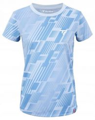 Koszulka tenisowa damska Tecnifibre X-Loop Tee. Niebieskie t-shirty damskie TECNIFIBRE, m, bez wzorów, z materiału, bez kołnierzyka. Za 262.00 zł.