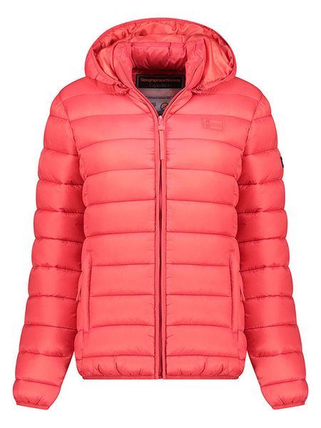 Geographical Norway Kurtka pikowana "Atichoko" w kolorze czerwonym rozmiar: XL. Czerwone kurtki damskie Geographical Norway, xl, bez wzorów, bez kaptura. Za 132.98 zł.